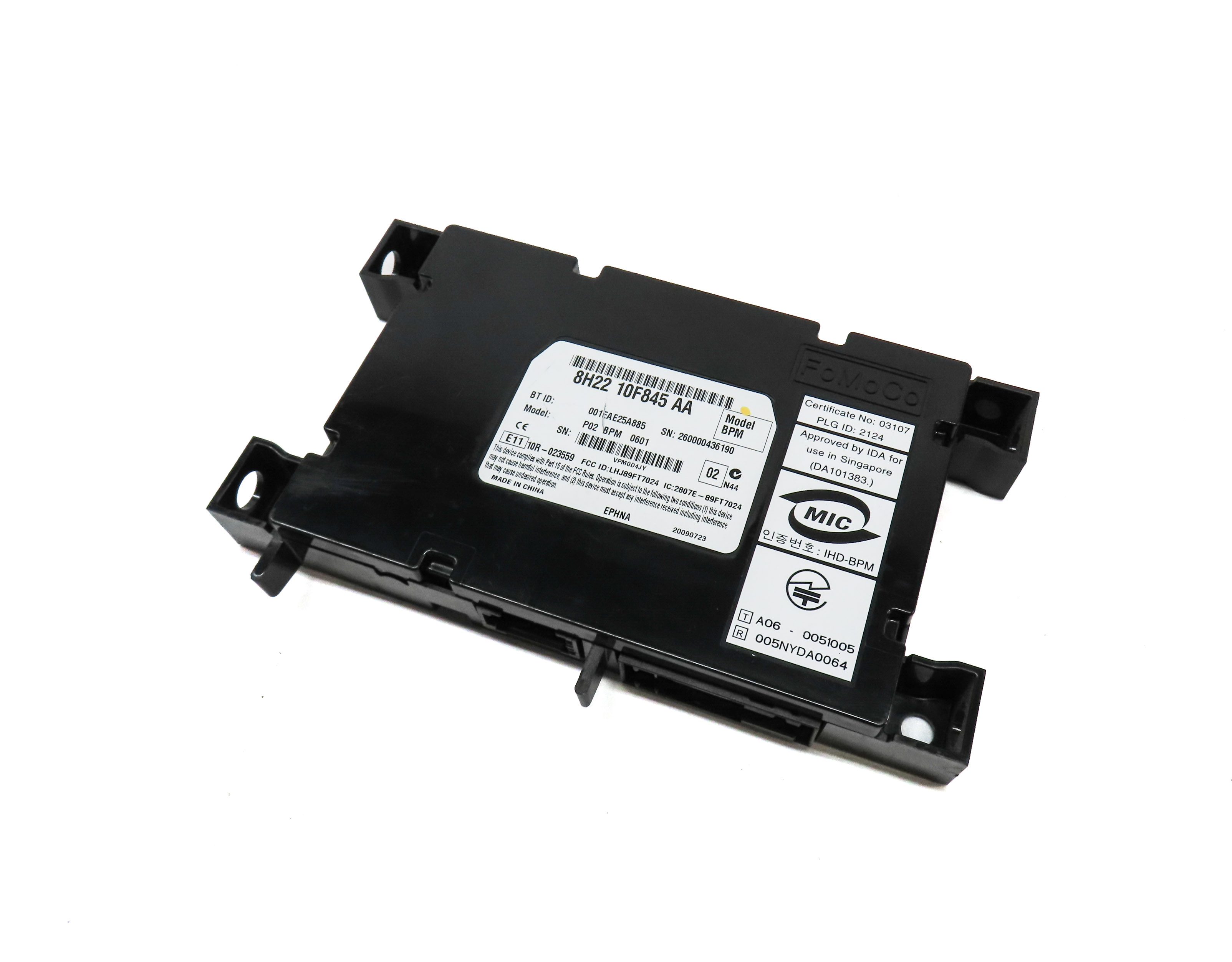 2010 LAND ROVER LR4 (L319) BLUETOOTH TELEMATIC COMMUNICATION CONTROL MODULE — exact item pictured
